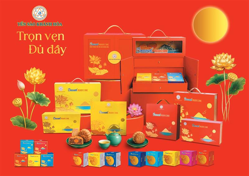 Bánh trung thu Yến Sào Khánh Hòa 2026 chính hãng chiết khấu cao nhất Toàn quốc