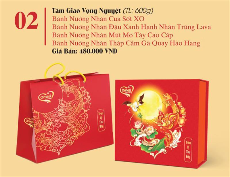 Bánh trung thu Omeli 2025 - Chiết khấu cao nhất Miền Bắc