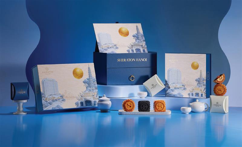 Bánh trung thu khách sạn Sheraton Hanoi Hotel 2026 - Chiết khấu cao nhất Miền Bắc