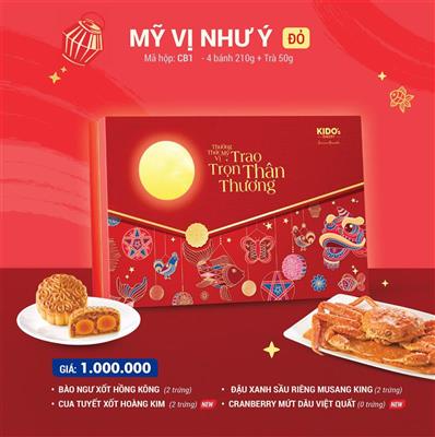 BÁNH TRUNG THU KIDO 2026 CHÍNH HÃNG CHIẾT KHẤU CAO NHẤT MIỀN BẮC