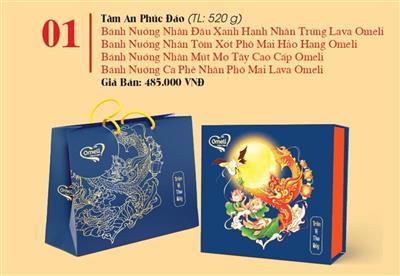 Bánh trung thu Omeli 2026 - Chiết khấu cao nhất Miền Bắc